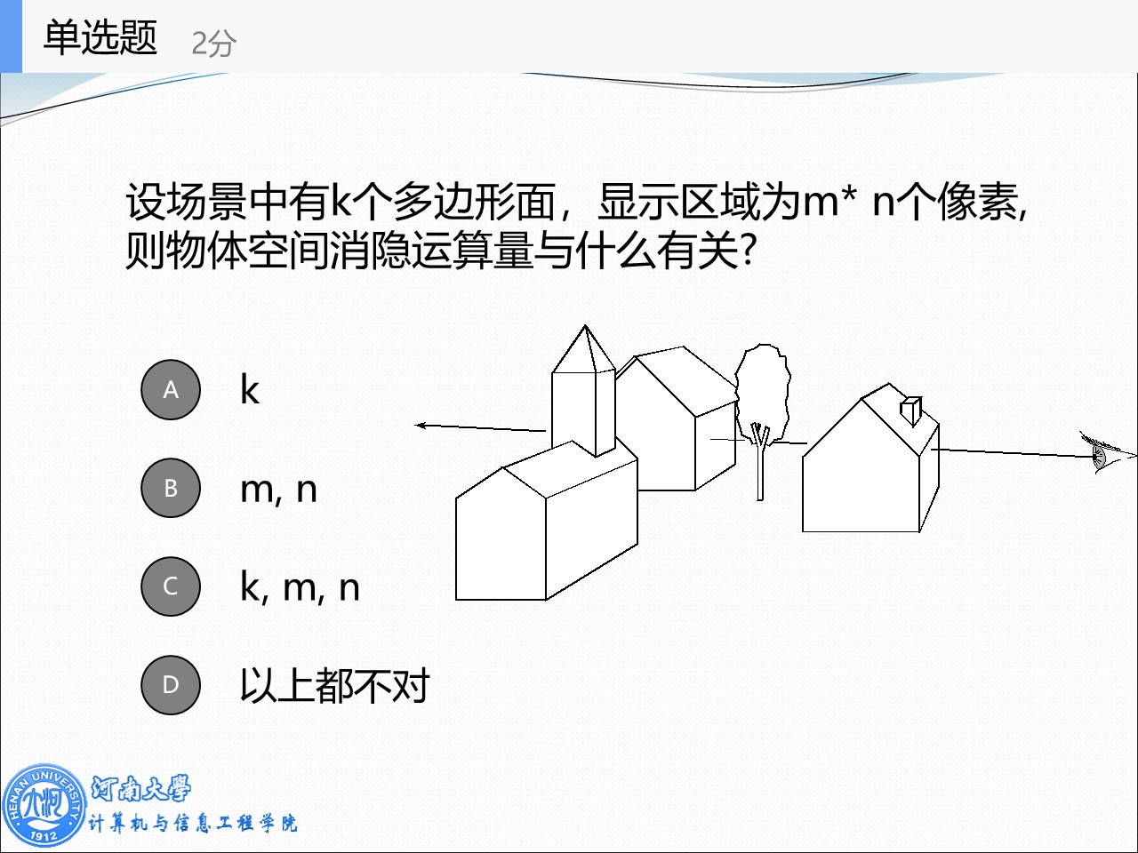 物体空间消隐
