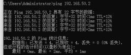 RIP Ping测试汇总结果