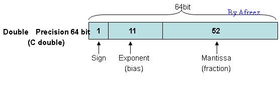Double Precision 64-bit Double Format